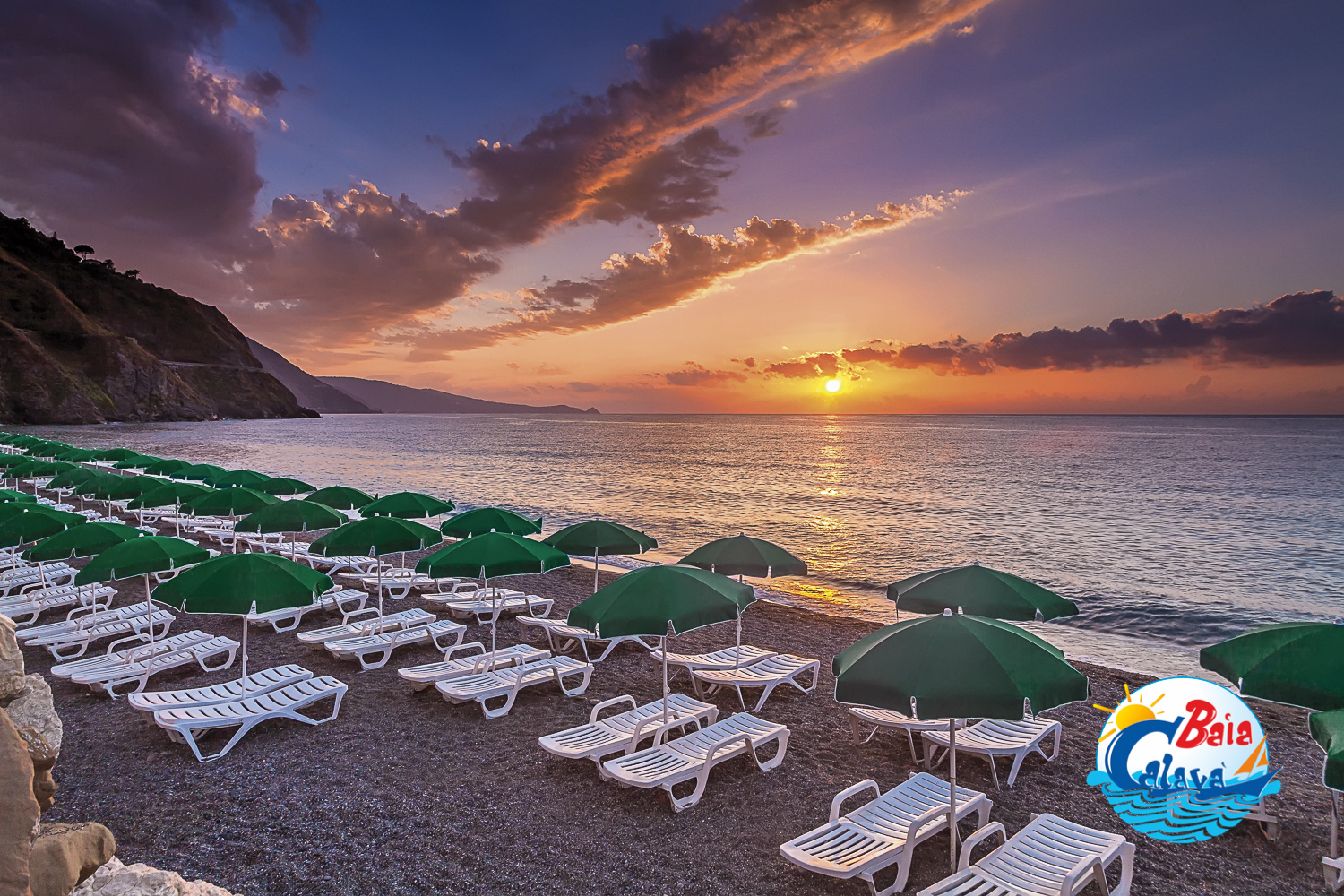 spiaggia tramonto